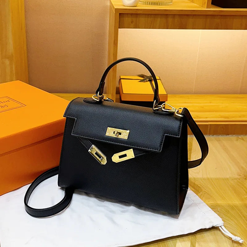New trendy, unique, classic and luxurious brand - High-end design - Pure color - Unique platinum shoulder bag 