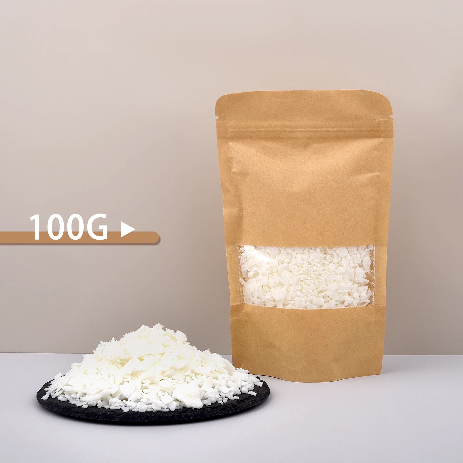 Flocons de cire de soja naturelle, 100/500/1000g, pour bricolage, bougies artisanales faites à la main, bougies parfumées sans additif, Kit de fabrication de matières premières