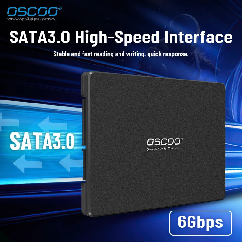 OSCOO 120GB SSD SATAIII 2.5 inch HDD 240GB SATA3 6GB/s Hard Drive for Laptop Internal SSD
