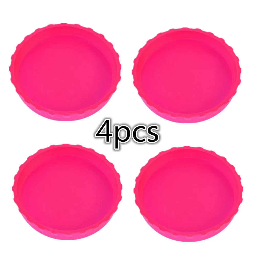 Couvercles de canettes de boissons réutilisables, couvercles de canettes de boissons, protecteurs de couvercles de Soda, bouchon de bouteille d'étanchéité en Silicone, couvercle d'étanchéité anti-fuite