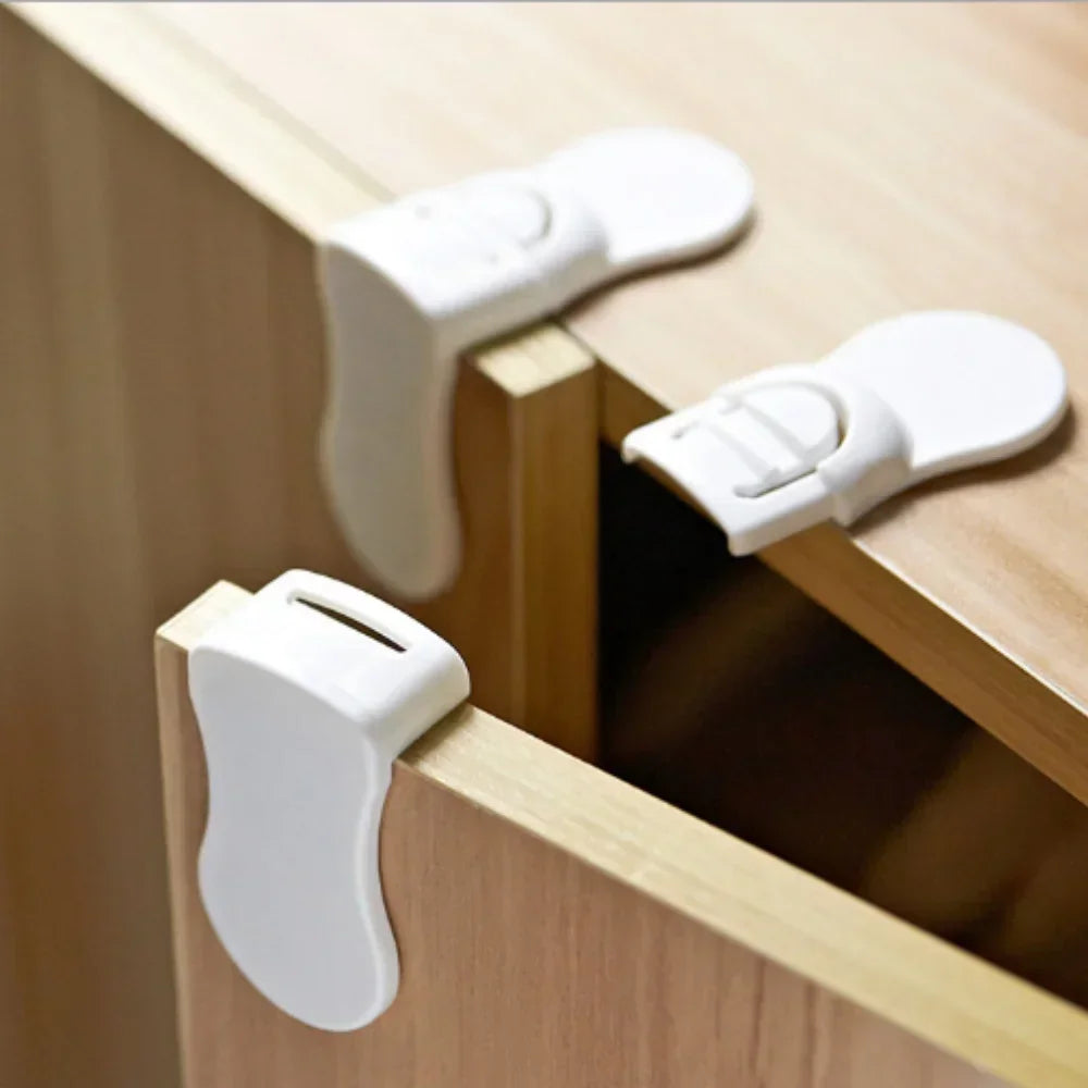 Serrure de tiroir de sécurité pour bébé, Protection de sécurité, Anti-pincement, casiers de tiroirs d'armoire à main, accessoires de sécurité pour bébé, boucle pour enfant