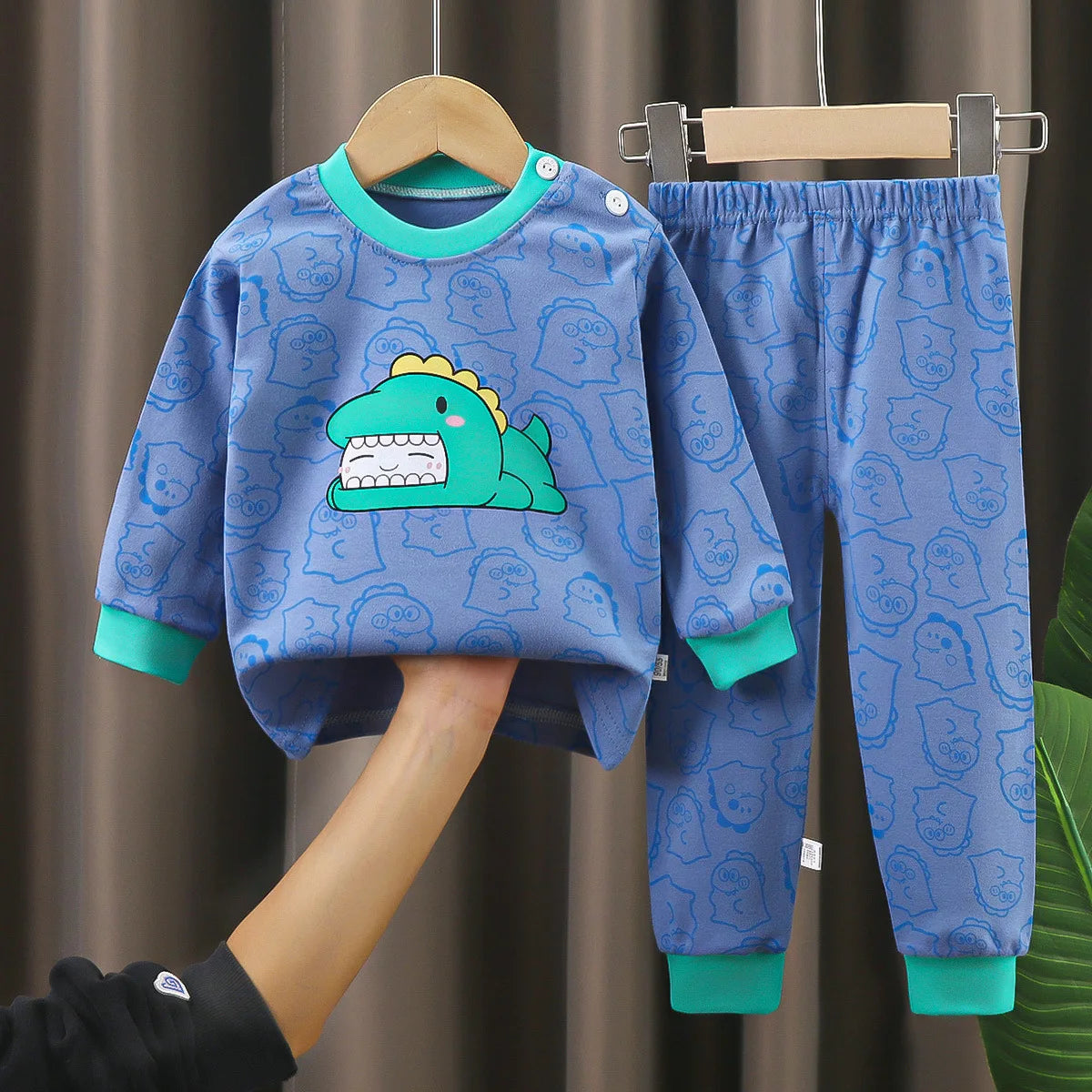 Vêtements pour enfants ensembles pour enfants vêtements pour enfants garçons filles coton automne hiver vêtements pantalons vêtements de nuit sous-vêtements