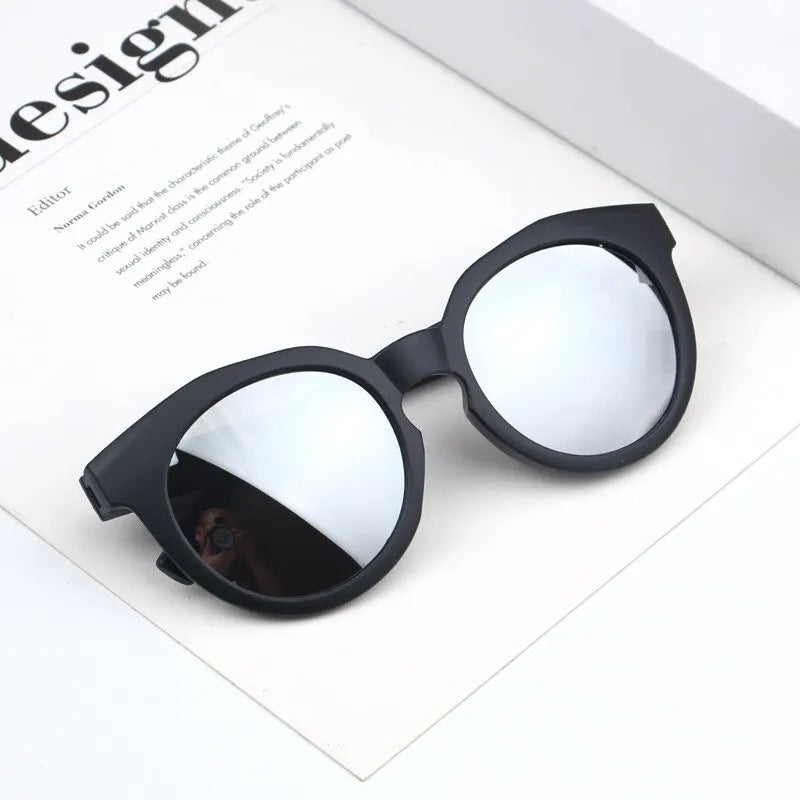Lunettes de soleil rondes colorées pour enfants, classiques, rétro, mignonnes, UV400, pour garçons et filles, offre spéciale