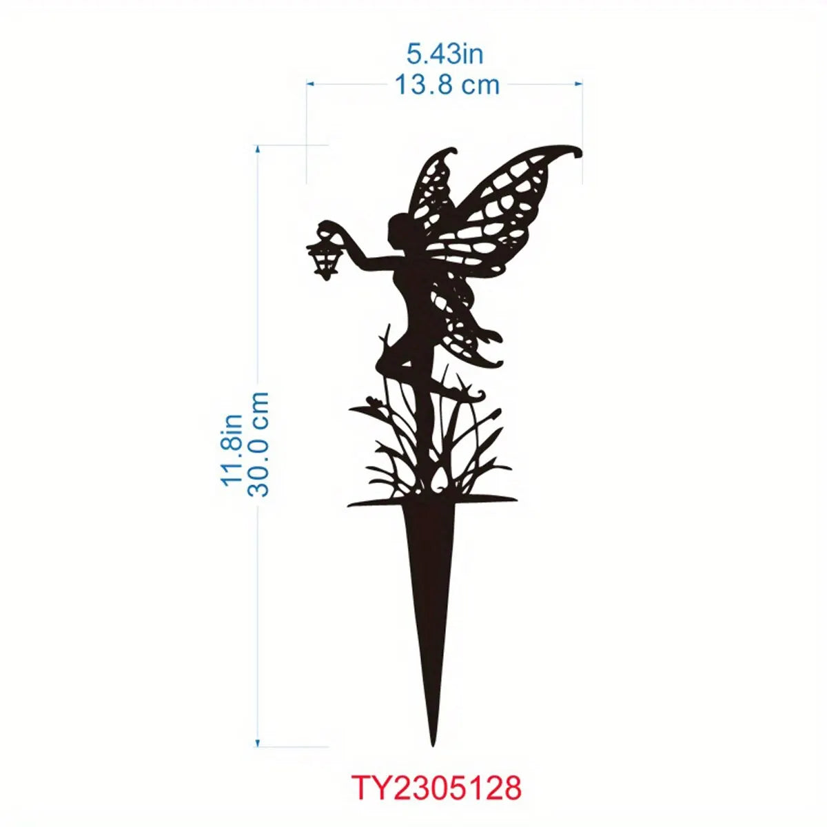 Metal fairy garden outdoor decoration for your patio and lawn