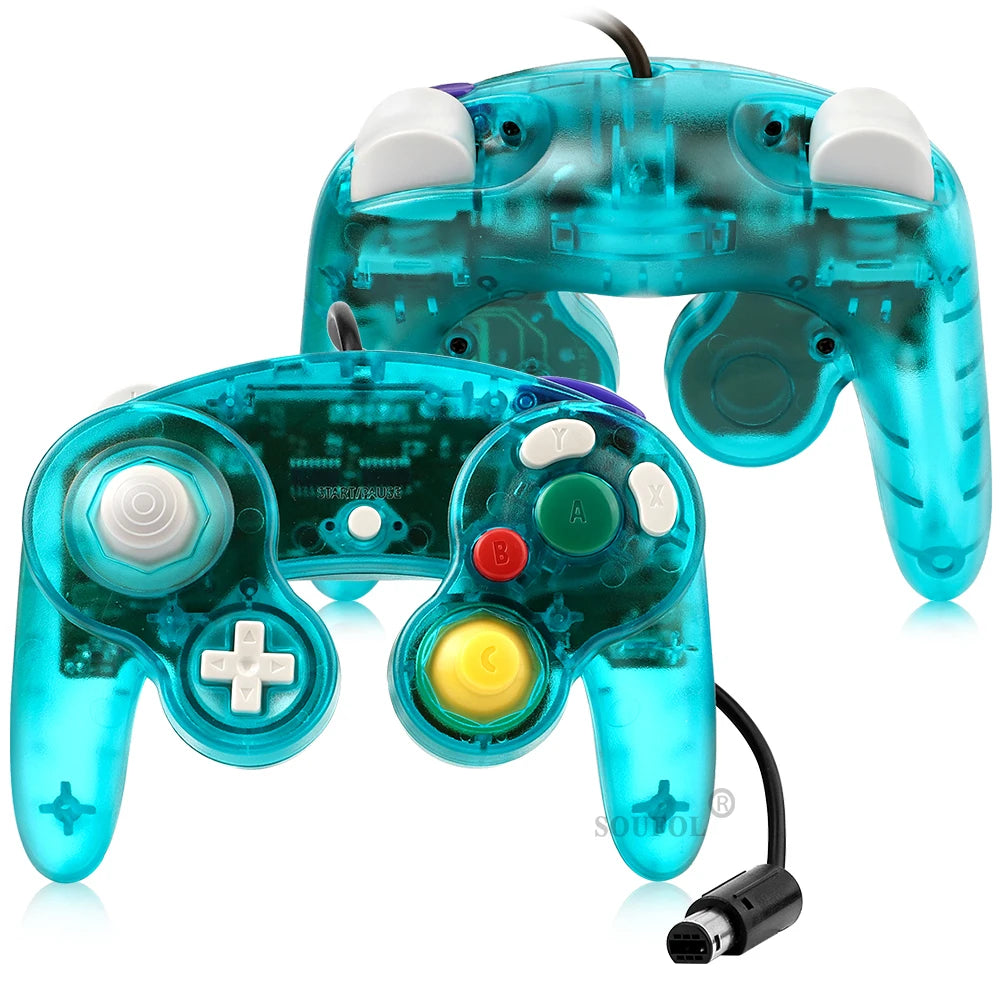 Joystick portatif filaire pour contrôleur NGC, pour nintendo pour manettes Gamecube, accessoires de jeu, livraison directe