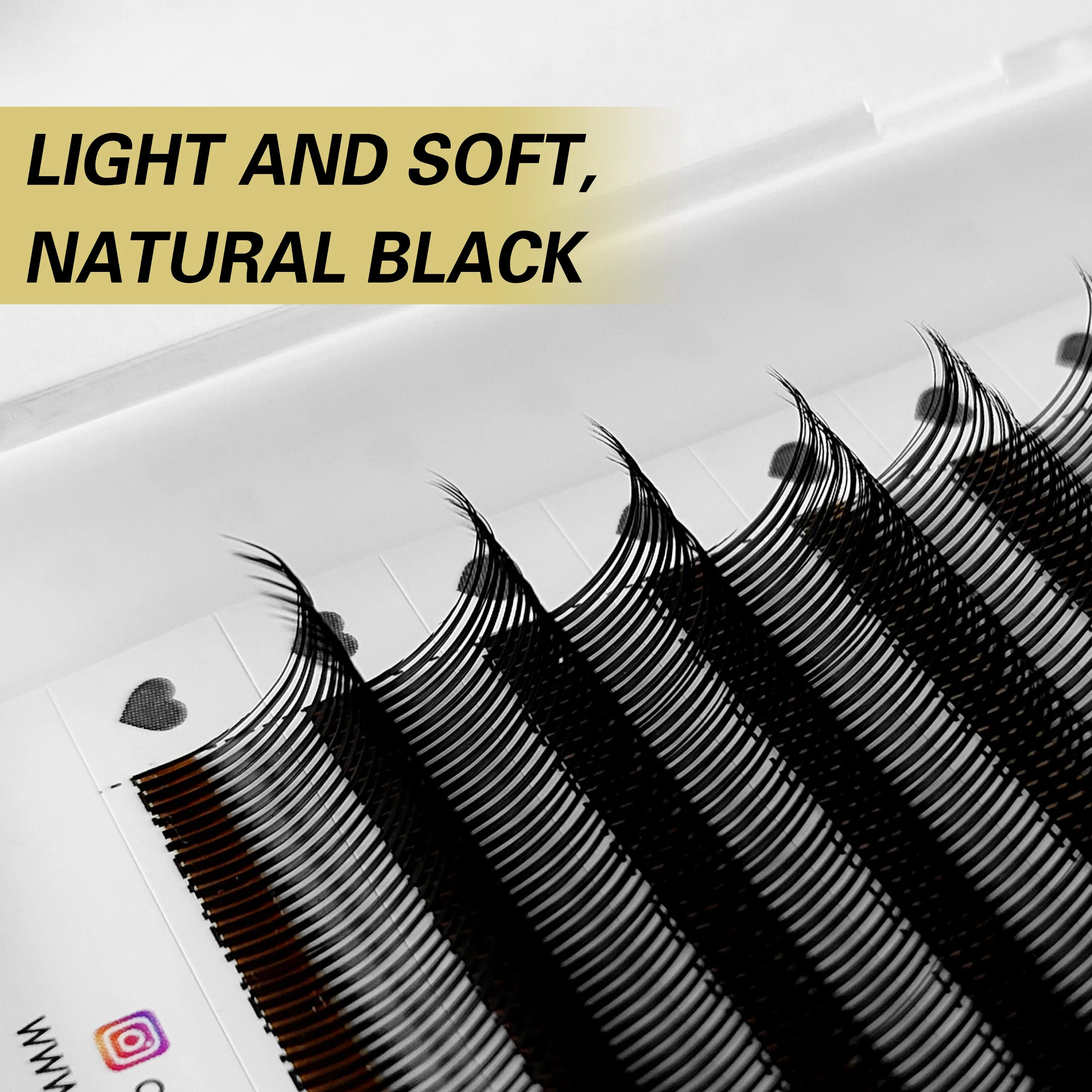 CoMango Qualité 5D Fée Fleur Flora Cils Préfabriqués Fans Cils Individuels Extension Maquillage Naturel Doux Fournisseur En Gros