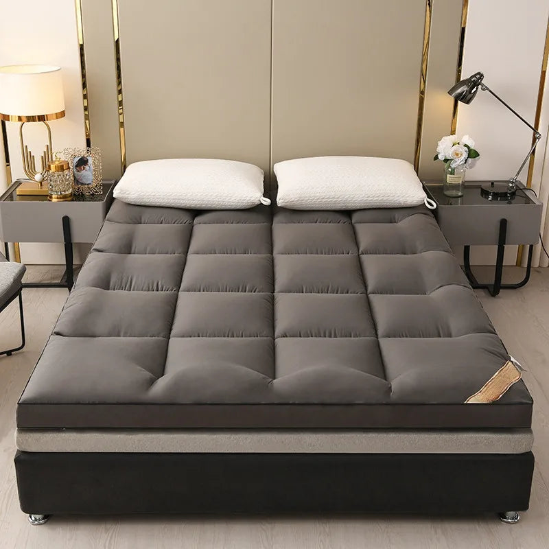 Coussin doux pliable d'été, couette, lit Tatami, matelas épais et doux, en plumes