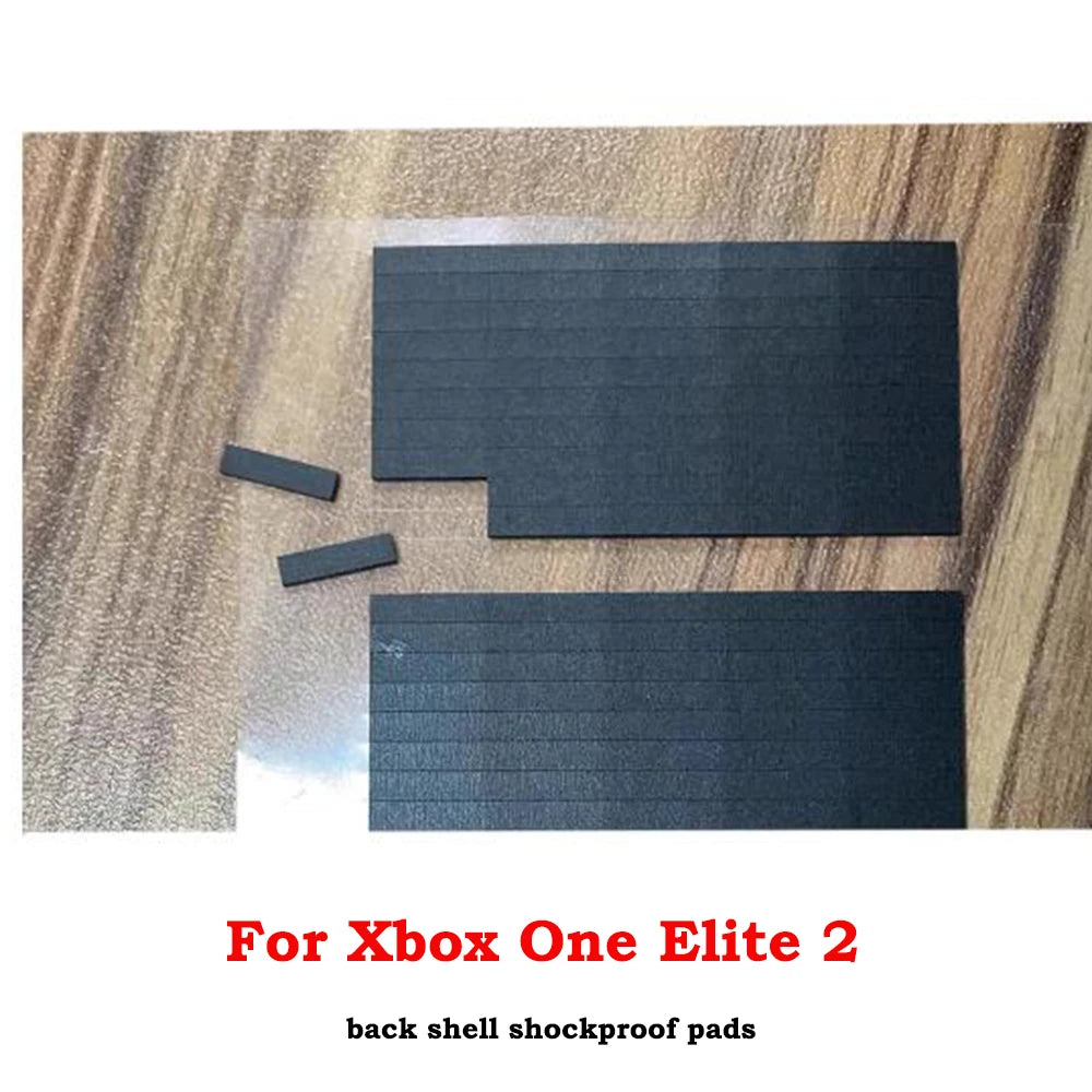 1 paire = 2 coussinets antichoc pour Xbox série X/S coque arrière LT RT tampons en caoutchouc pour Xbox One Slim Elite 2 manette de jeu amortisseurs Pad