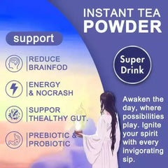 YERMA MAGIC Poudre de Yerba Mate instantanée - Soutient l'énergie et la santé intestinale