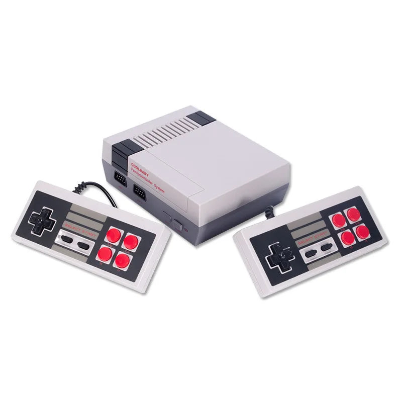 Retro game console, Mini classic video game system, 620 built-in AV games, 8-bit NES FC TV console, gift for adults and children