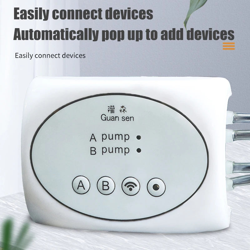 WiFi Smart Garden Irrigation Controller, Automatic Drip Irrigation System Kit for Plants, Mobile Phone Control, Watering Timer Device