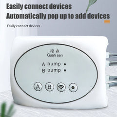 WiFi Smart Garden Irrigation Controller, Automatic Drip Irrigation System Kit for Plants, Mobile Phone Control, Watering Timer Device