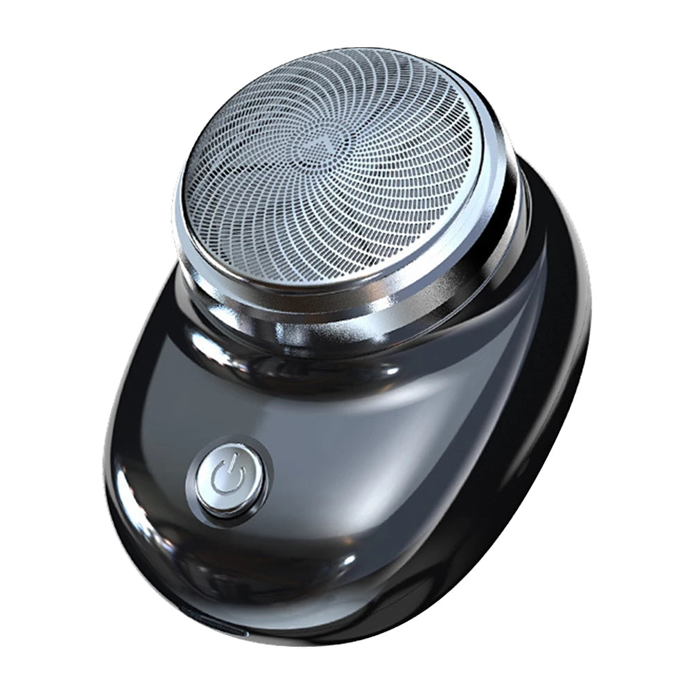 Mini rasoir électrique de voyage pour hommes, avec affichage numérique, tondeuse à barbe, lavable, Rechargeable, format de poche, Portable