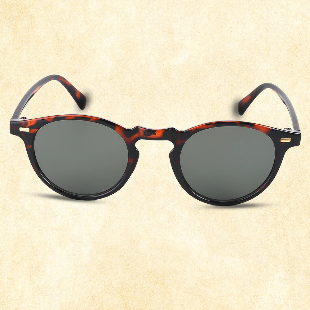 Petites lunettes de soleil rondes lunettes de soleil élégantes pour hommes et femmes rétro classique sélection multi-styles voyage Shopping randonnée UV400
