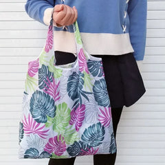 Grand Sac de Courses Réutilisable pour Femme, Fourre-Tout Pliant, Écologique, Réutilisable, Mallette d'Épicerie, Sacs à Main de Rangement