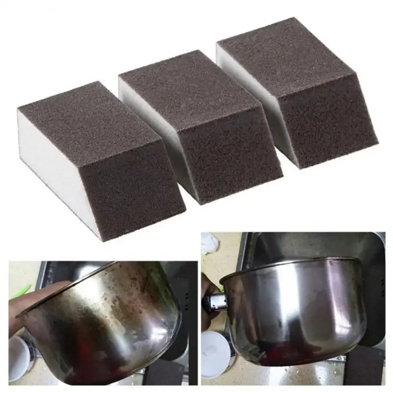 Brosse de détartrage en carbure de silicium, gomme magique, outils de cuisine pour marmite