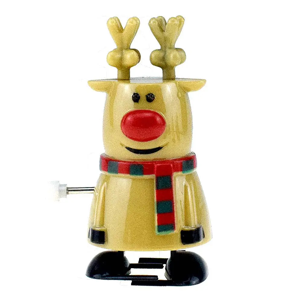 Jouets d'ornement de Noël pour enfants, père Noël sautant, wapiti, bonhomme de neige, fournitures de fête de la maternelle, cadeaux du Nouvel An