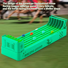 Jeu de société de course de chevaux électronique, jeu de bureau, ensemble de machines de course de chevaux, jouet coule pour fête de famille, batterie 62