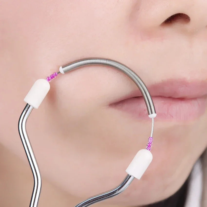 Facial hair remover for women, removes unwanted hair on the upper back, face or neck, the original spring for unsightly hair