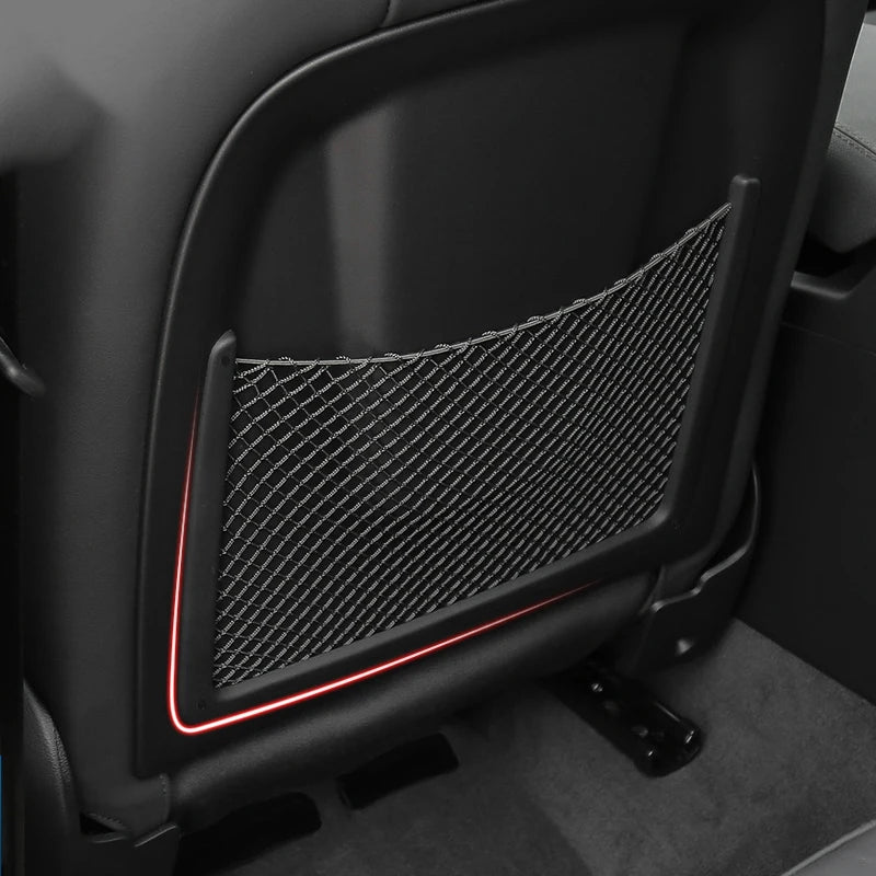 Filet de rangement en maille pour siège arrière, accessoires d'intérieur de voiture pour Audi A4 B8 A5 Q3 A3 A6 C7 Q5 B9 Q7