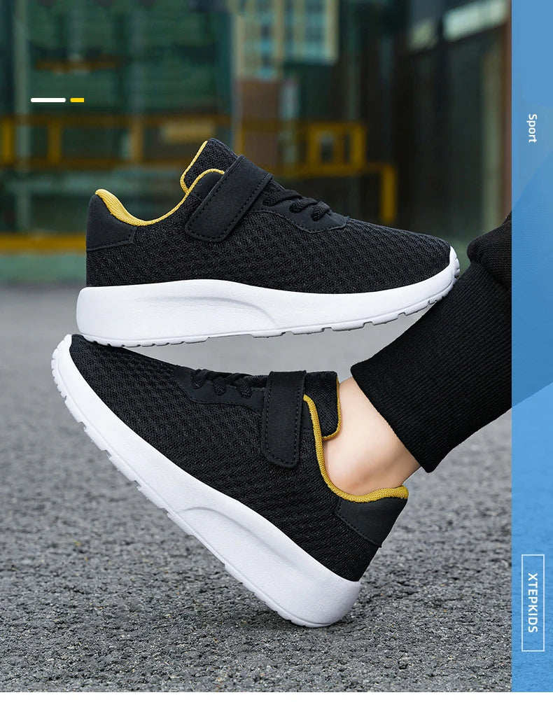 Baskets légères à semelles souples pour enfants, chaussures de sport, de course, de marche, de Tennis, en maille, pour garçons et filles