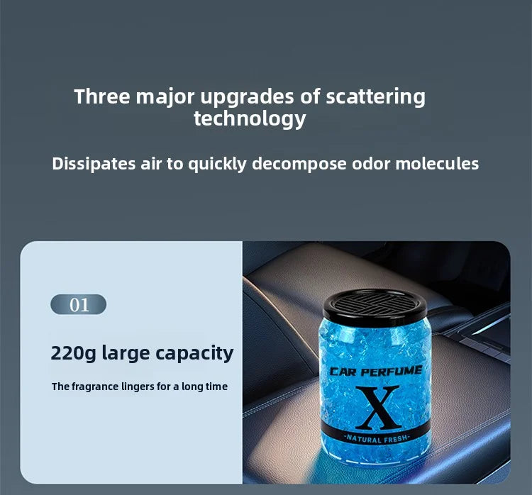 Désodorisant solide pour voiture, 220g, Gel déodorant Durable pour chambre à coucher, salon, salle de bain, armoire à chaussures, parfum général