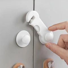 Serrure de sécurité multifonctionnelle pour bébé, armoires, chambres, proximité des wers, serrure de protection anti-piège, serrure de sécurité pour bébé, 10 pièces