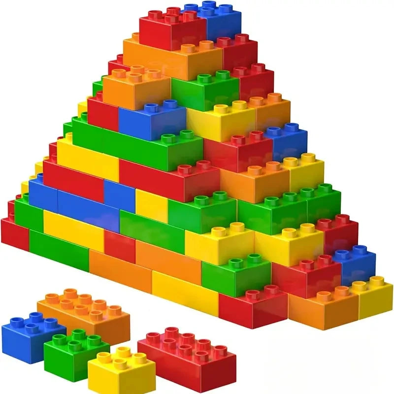 Enfants bricolage blocs de construction ensemble jouets blocs de construction classiques urbains assemblés jouets éducatifs pour garçons filles cadeau de noël 200 pièces