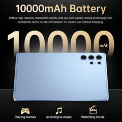 HOT Pad 25 Ultra tablette Android 15 système MSnapdragon 8 Gen3 Core 10.1 pouces écran HD 5G double SIM double veille 10000mAh batterie