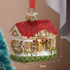 Christmas house, Merry Christmas decorations for the home, Christmas ornament 2024, Christmas gifts, Happy New Year 2024