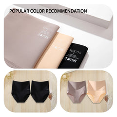 2 pièces/ensemble culottes taille haute femmes corps sous-vêtements amincissants respirant slips confortables slips solides Lingerie respirante