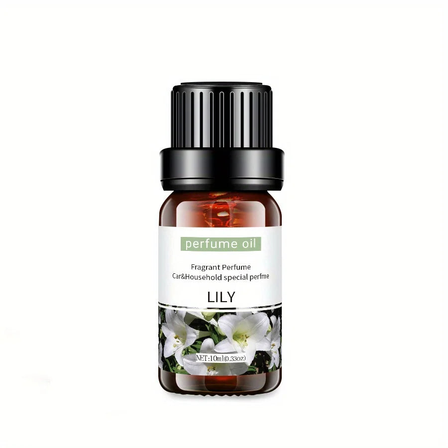 12 types d'huiles essentielles biologiques, kit d'huiles essentielles d'aromathérapie pour diffuseur, humidificateurs, aromathérapie, fabrication de bougies (10 ml)
