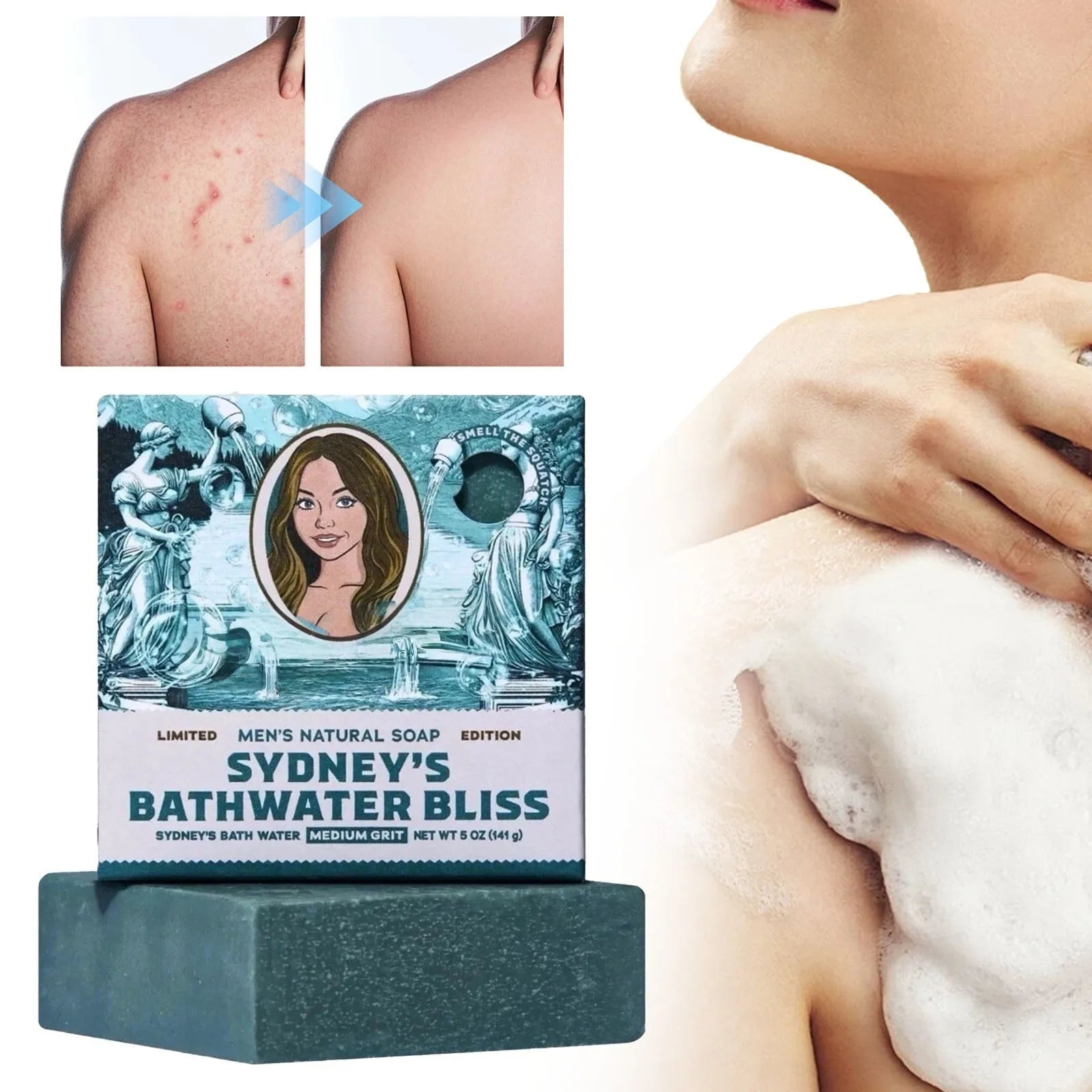 Savon en barre naturelle pour hommes, cadeau varié, savon au processus à froid, base chimique sans base dure, savon en barre pour peau sensible pour le corps, les mains et