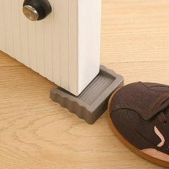 Butoir de porte bidirectionnel, cale de sécurité coupe-vent pour empêcher les coups de pied, bloqueur inférieur de porte