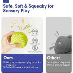 Boules texturées pour bébé, jeu sensoriel, activité de 6 à 12 mois, balle multi-doux, jouets de douche Montessori pour enfants, meilleur cadeau, 6 pièces