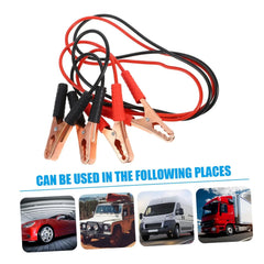 Car Battery Jump Start Cable | For Car/SUV/Truck | Emergency Ignition | Quick Start Power Booster Cable - 1.5m
