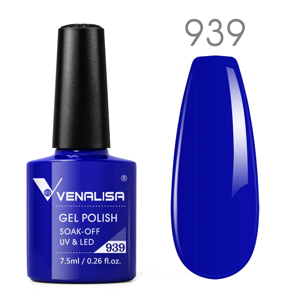 Venalisa vernis à ongles Gel à paillettes réfléchissantes couleur néon couverture complète Pigment Nail Art manucure tremper l'émail vernis Gel UV