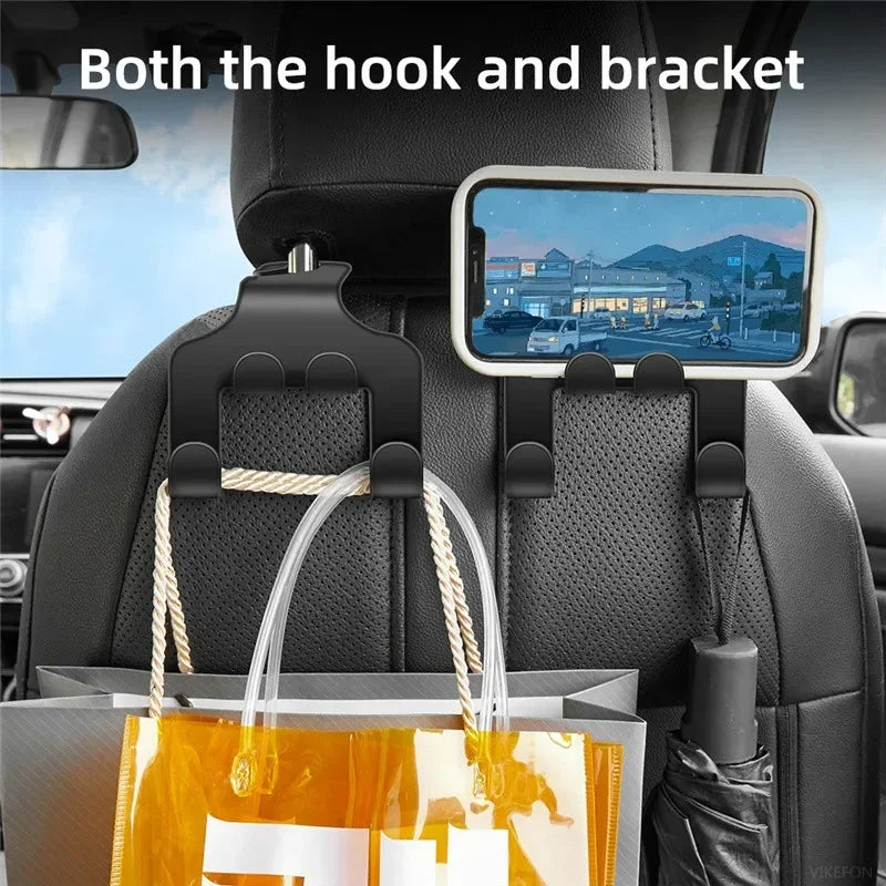 Appui-tête de voiture, essentiel pour les voyages sur route, support de voiture 2024, support pour téléphone, appui-tête arrière de voiture, support pour tablette, siège arrière