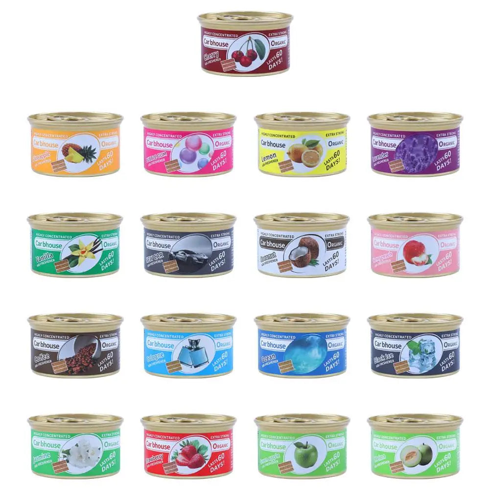 Car air fresheners, fragrance, canned wood blocks, coffee flavor, long-lasting, automotive aromatherapy, car air freshener supplies