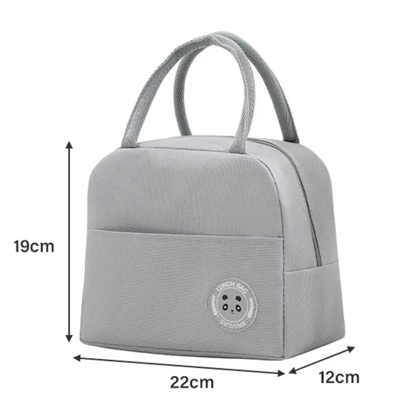 Sacs à lunch pour enfants, sac de pique-nique portable extérieur, sac de rangement des aliments, boîte à lunch pour enfants, documents solides, isolation thermique, grande capacité
