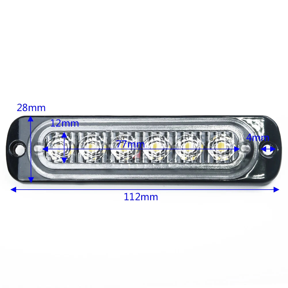 LED Car Work Light Bar Lamp 6000K Super Bright Driving Fog Light Off-Road SUV 4WD Auto Car Boat Truck LED Headlights
