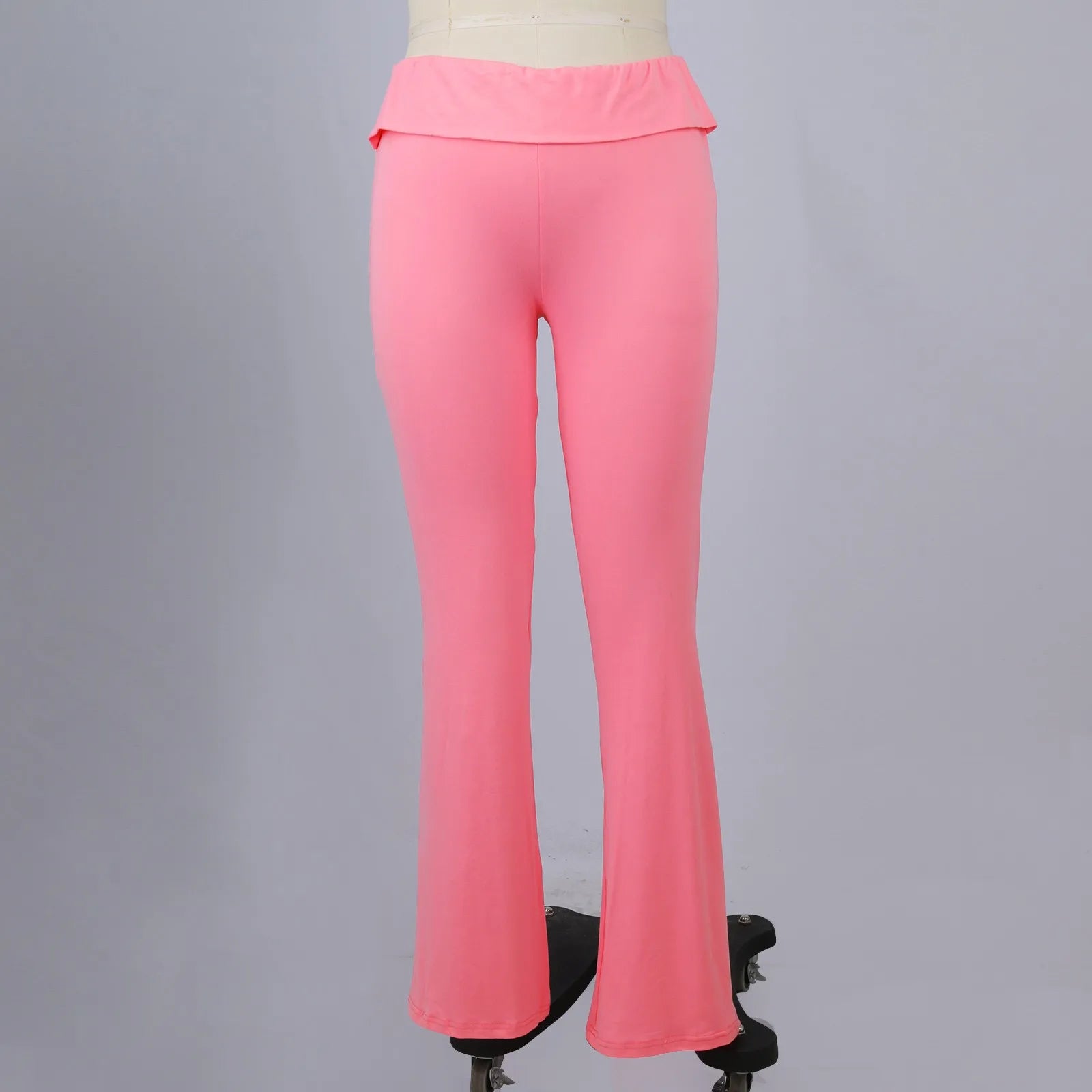 Leggings évasés pour femmes, taille haute, jambes larges, pantalons de Yoga, collants d'entraînement, de Fitness, de sport, vêtements amincissants décontractés