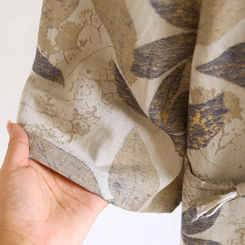 Peignoir en coton pour hommes, nouveau Style, couleur assortie, grande taille, vêtements de maison, pyjama Yukata, printemps et automne 2024