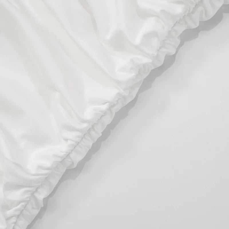Joskaa – Mini robe plissée élégante, col rond, asymétrique, manches simples, façonnant le corps, pour femmes, vêtements de club de fête de vacances d'été, 2025