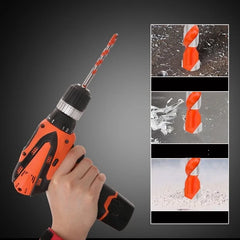 Jeu de forets à percussion en carbure, outils de forage multifonctionnels pour trous triangulaires 3-12mm pour le perçage de carreaux de verre, de céramique, de béton et de briques