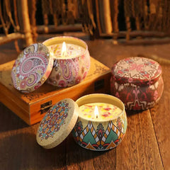 Bougies d'aromathérapie séchées sans fumée |   Utilisé pour les baignoires et le yoga |   Cadeaux de gratitude pour Noël, anniversaires et fête des mères