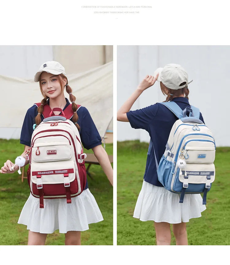Sacs d'école primaire pour filles de 7 à 12 ans, sac à dos d'école primaire pour adolescents, sac à bandoulière pour livres d'étudiant pour enfants