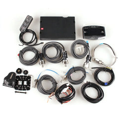 Kit Complet dehors GT 10 en 1 BF CR C2 DEFI Advance ZD Link, Jauge existent Numérique avec Capteurs Électroniques