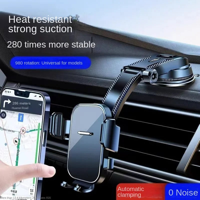 Support pour voiture téléphone portable 2025, nouveau tableau de bord de commande centrale de voiture, clip de navigation dédié, cadre de support fixe anti-secouement