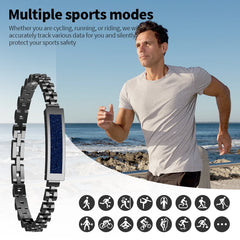 2025 nouvelle montre intelligente podomètre santé Bracelet intelligent femmes hommes sport Fitness étanche fréquence cardiaque surveillance du sommeil bracelets